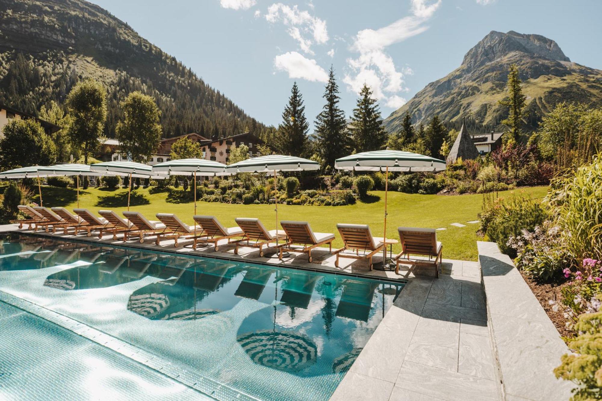 Hotel Arlberg Lech ภายนอก รูปภาพ